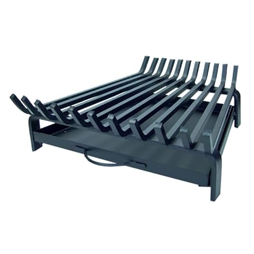 Imex El Zorro – Parrilla Chimenea con Cajón | 60x45x43 cm | Hierro Fundido Resistente con Cajón Recogecenizas | Ideal para Chimeneas y Barbacoas de Carbón y Leña