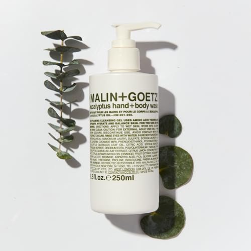 MALIN+GOETZ Hand + Body Wash – natural hydrating soap, cleansing and purifying for all skin types, prevents stripping or irritation on sensitive skin. Cruelty-free. Beauty Care - Image 5