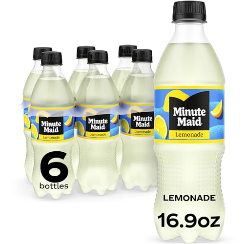 Minute Maid Lemonade Made w/Real Lemons, 16.9 fl oz, 6 Pack