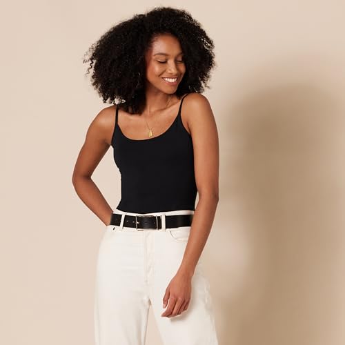 Amazon Essentials Women's Leather Refined Buckle Dress Belt3