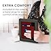 kwmobile Case Compatible with Kobo Clara BW/Colour Case - Cover for eReader with Magnetic Closure - Dark Red