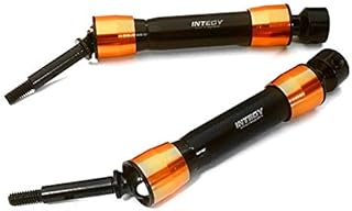 Integy RC Model C28034ORANGE Carbon Steel Rear Universal Shaft (2) for Traxxas 1/10 Slash & Stampede 4X4