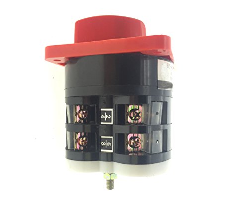 Yxq Cam Changeover Select Switch Ac 380V 40A 7.5Kw 8 Terminals 2 Positions 0-1 #TOP4