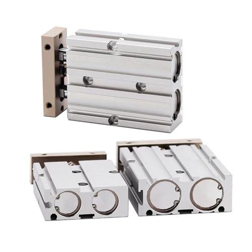 Vérin pneumatique TN25 anti-torsion pour automatisation compacte - 4