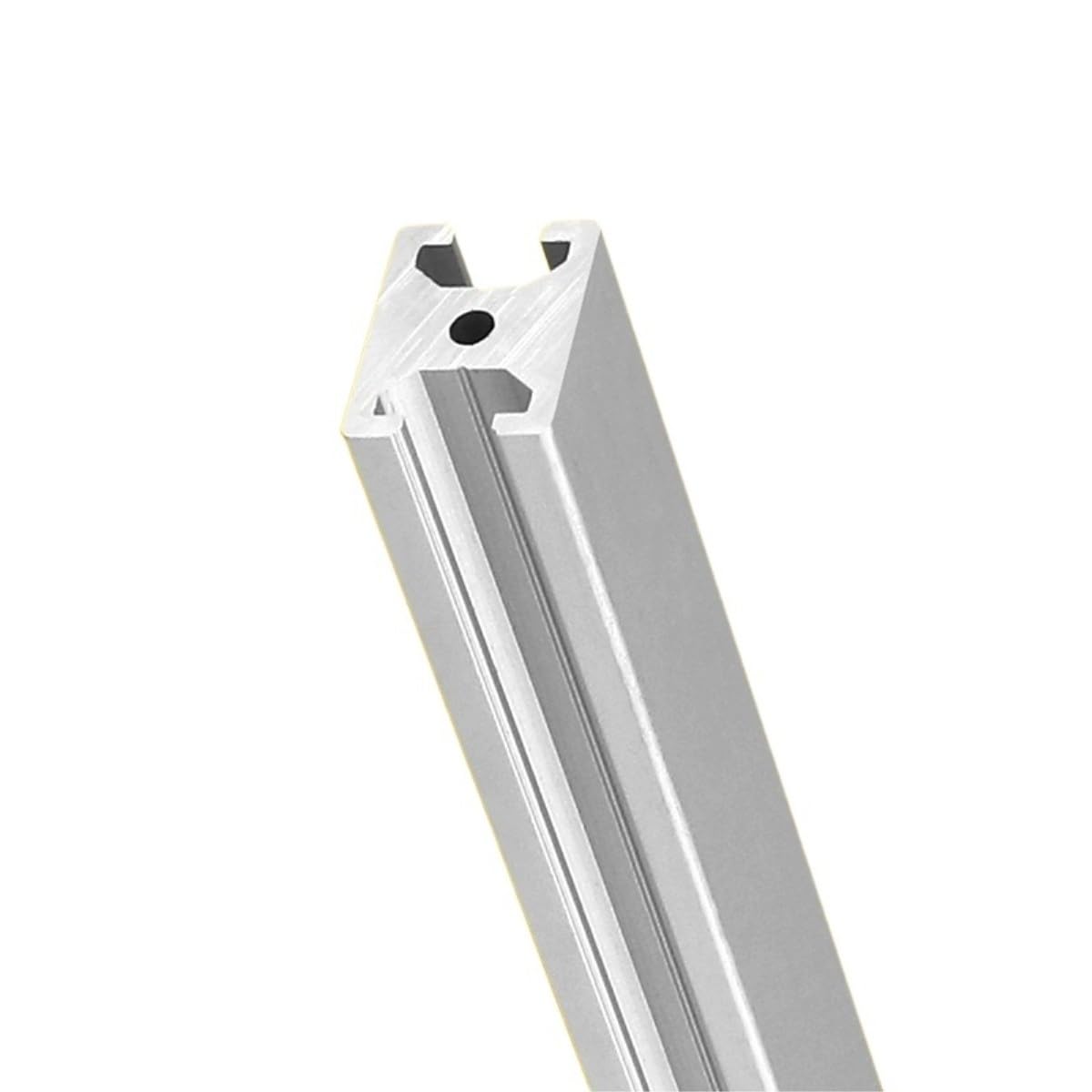 GTPBAO Profilo estruso tipo H 1520, standard europeo, in alluminio anodizzato argento 15x20 mm for telaio porta-finestra Binario estruso(900mm 35.43" long)