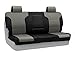 Coverking Custom Fit Rear Folding Bench Seat Cover for Select Honda Accord Models - Neoprene (Medum Gray with Black Sides)