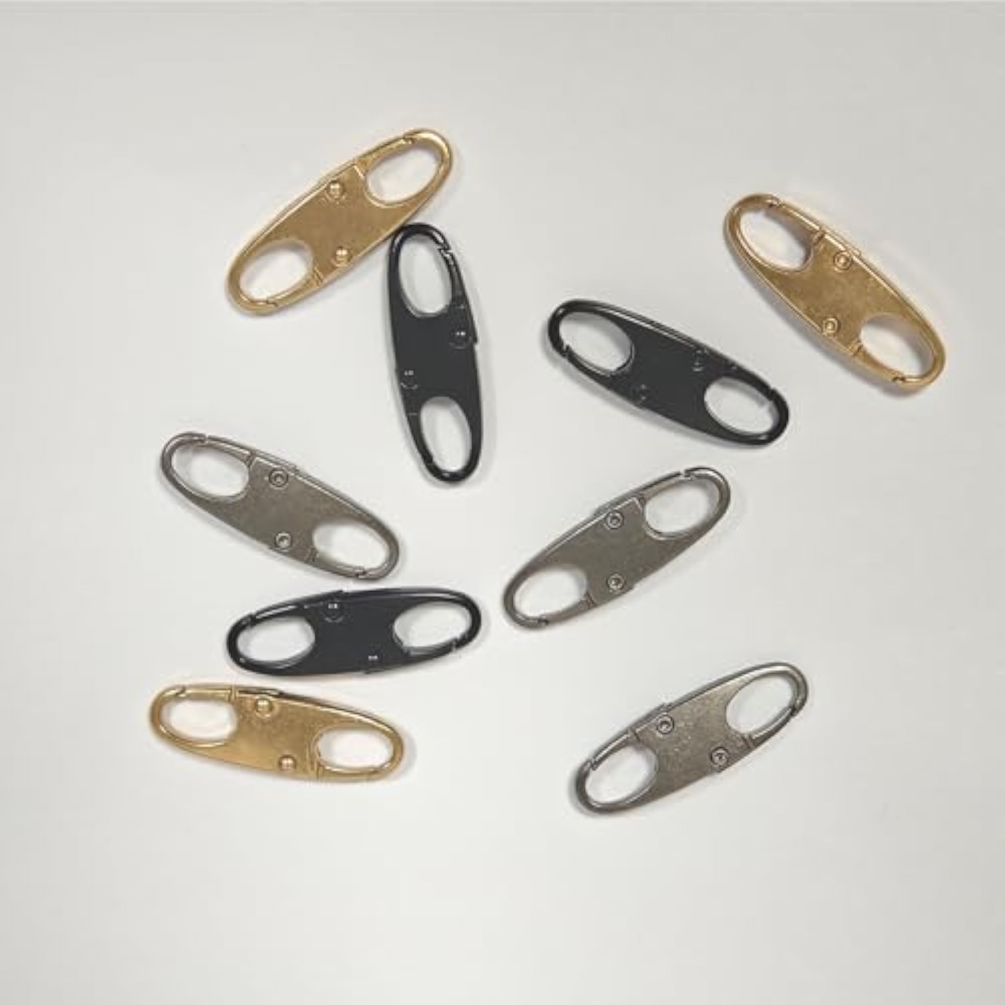 9Pcs Anti Theft Zipper Locks for Travel and Camping