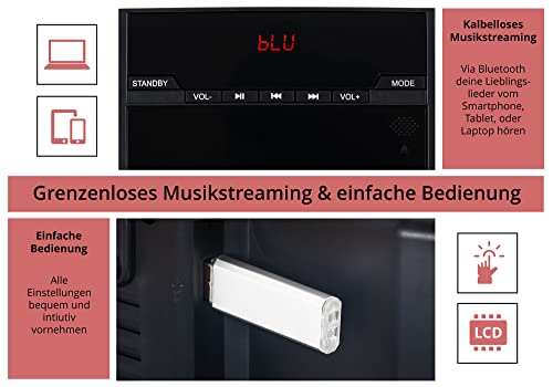 Beatfoxx MCD-60 verticale stereo keten met CD/MP3 speler, USB-poort en Bluetooth - Image 7