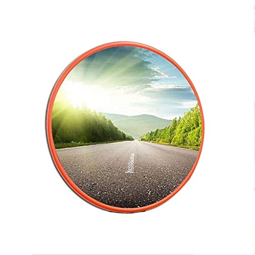 TMAOZW Espejo Convexo para Carretera, Lente Gran Angular para Tráfico Exterior, Espejo de Seguridad Antirrobo para Centro Comercial Interior y Exterior, Espejos Cóncavos Curvos para Tráfico, Espejo