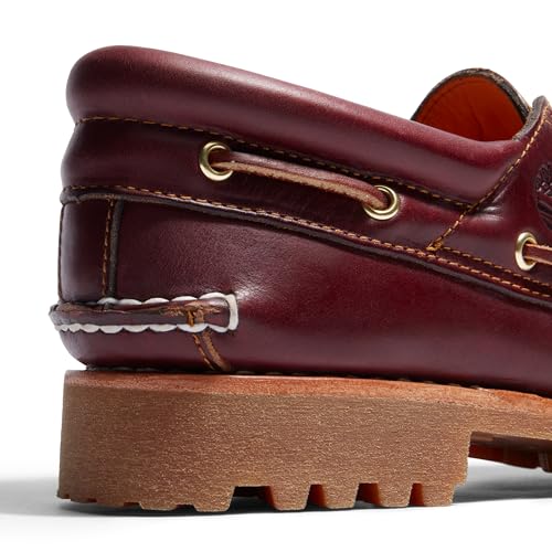 Image of Timberland Men's Authentic 3-Eye Lug Handsewn Boat Shoes