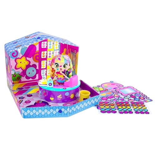 Decora Girlz Sticker Store Playset with 5" Doll