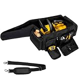 OUUTMEE Chainsaw Carrying Case, Waterproof Foldable Chainsaw Storage Bag Compatible with EGO, Dewalt, Greenworks 10 & 12 Inch Cordless Power Chainsaw & Accessories