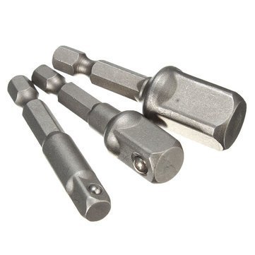Generic 3pc 1/4 Inch Hex Socket Driver Set Wrench Adapter Extension Bar Bit (B01GFYDAQ0) Amazon Price History, Amazon Price Tracker