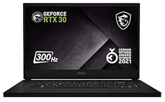 MSI GS66 Stealth 10UE-276 15.6 Zoll FHD (1920*1080 Pixel / 300 Hz) Gaming Notebook (Comet Lake i7-10870H+HM470) NVIDIA GeForce RTX 3060 Laptop GPU 6GB GDDR6 VRAM, 1 TB Windows 10 Home