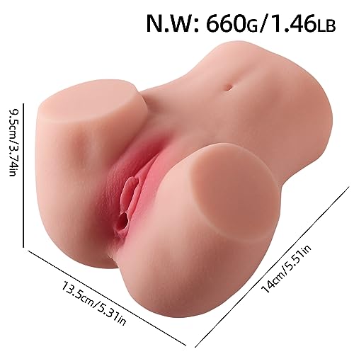 Image of 2in1 Male Mastusbafor Life Size Mastuberater Machine Toy Quie Men Masturebstor Machine Device Man Masturebstor Thrusting Pocket Puzzy Double Sided 2 in 1 Tight Portable Underwear Butt 3QJ