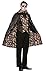 Forum Men's Day Of The Dead Cape, Multi, One Size