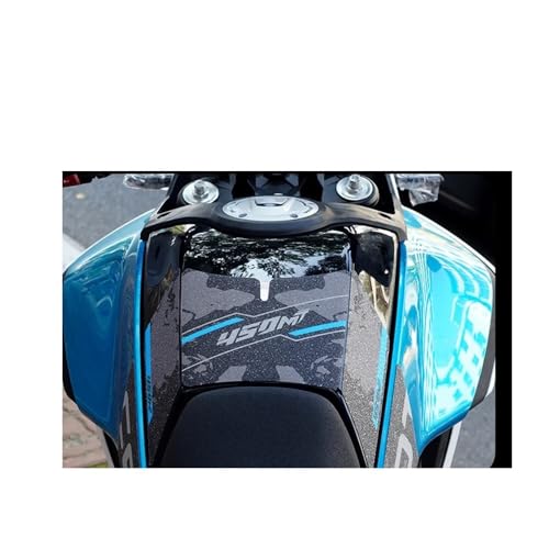 Protection Réservoir Moto 450MT Autocollant Antidérapant et Anti-Rayures Haute Densité - 5