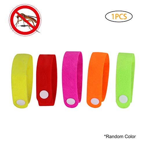 Qiekenao Mosquito Repellent Bracelet, Non-Woven Natural Mosquito Coil with Non-Toxic Natural Bracelet