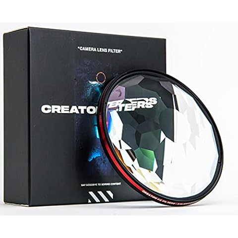 Creator FX Kaleidoscope Lens Filter | Prism Effect Filter for Cameras | Fractal Filter for Repeated Subjects (82mm) Cover
