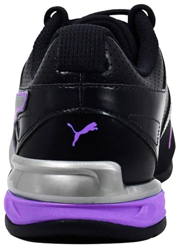 PUMA Women's Tazon 6 Sneakers, New Navy/Dark Amethyst/Puma Silver, 10 M