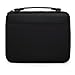 BoxWave Case Compatible with Convergent Design Odyssey 7Q+ - Hard Shell Briefcase, Slim Messenger Bag Briefcase Cover Side Pockets - Jet Black