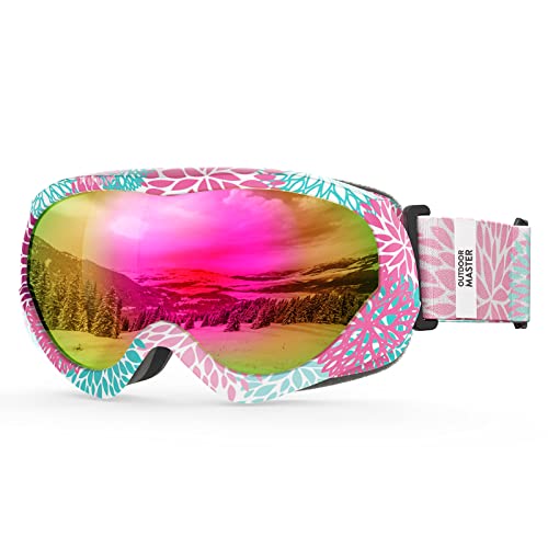 OutdoorMaster Kids Ski Goggles