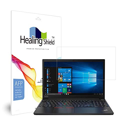 Healingshield �X�L���V�[���t���ی�t�B���� Screen Protector Oleophobic AFP Clear Film Compatible with Lenovo Thinkpad E15