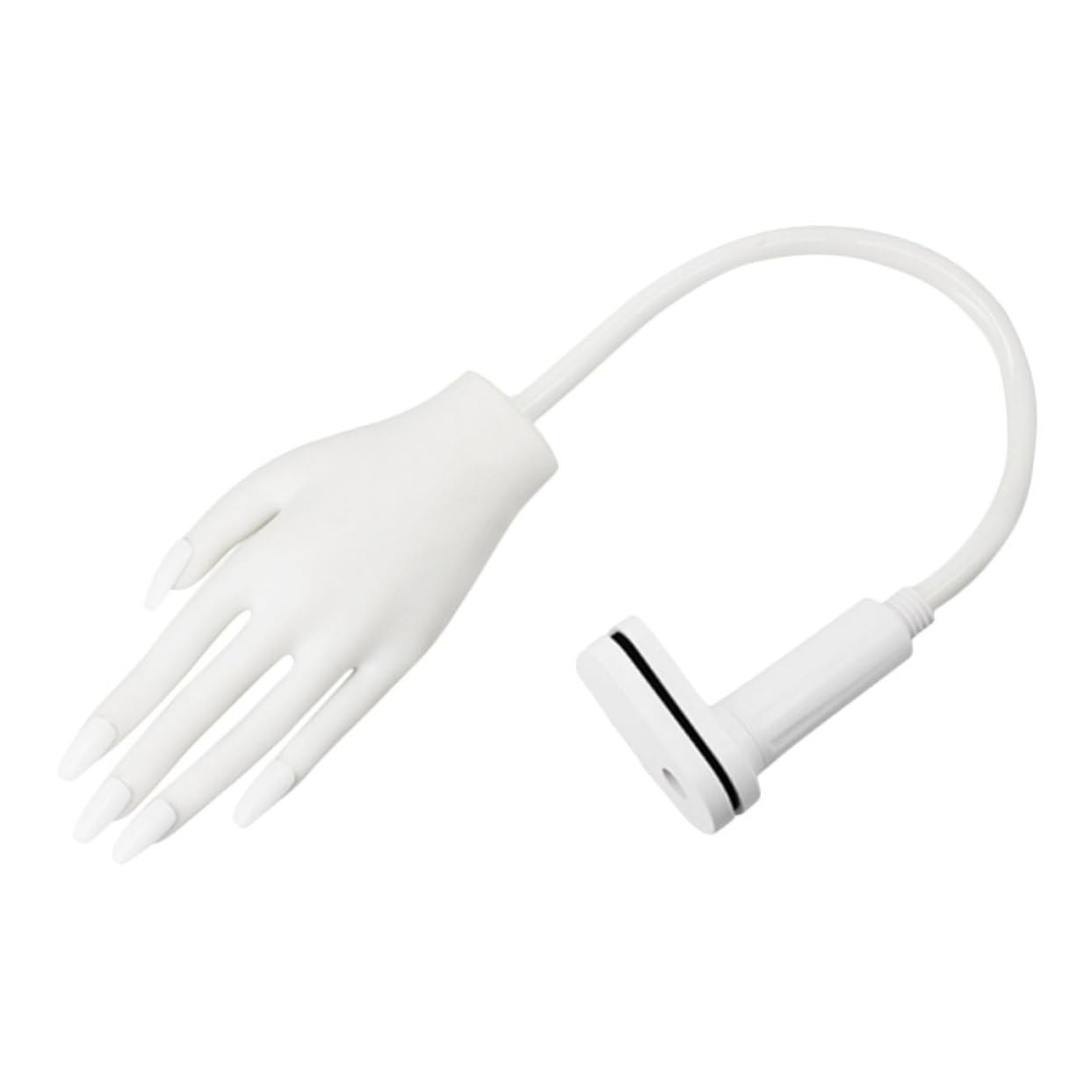 Nail Art Practice Hand Model Reusable Soft Training Tool for Nails and Flexible Design and Beginners