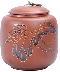 Wchstumpxn Terrakotta Floral Bestattungsurne