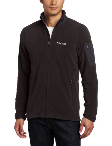 Marmot Reactor Chaqueta de Forro Polar, Hombre, Negro, L