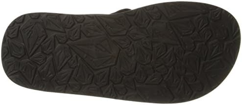 Volcom Big Kids Unisex Victor Flip Flop Sandal Black 1 Big Kid | Image 3