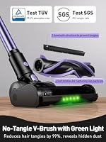 Cordless Vacuum Cleaner, 55KPa/65Mins 8 in 1 Self-Standing Stick Vacuum — image 5