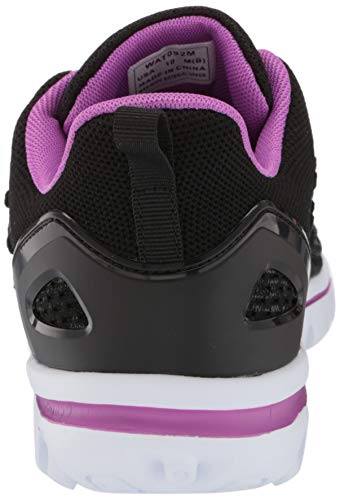 Propet Womens Travelactiv Axial Walking Walking Sneakers Shoes - Black - Size 8.5 E #TOP15