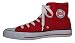 Zapatillas de Bota Lona (41, Rojo)
