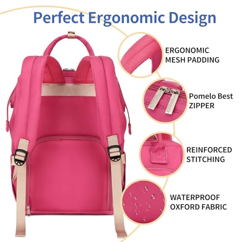 Sac à dos à langer Pomelo Best grande capacité avec tapis imperméable - 6