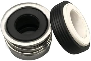 GatherTOOL 1Pc Mechanical Shaft Seal with Single Coil Spring CE-CA-NBR 166 Series Fit 3/8