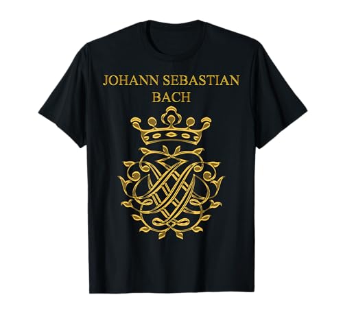 Photo de JOAHANN Sebastian Bach - Sceau de Bach - Nom - Gold Art T-Shirt