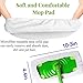 4 Pack Reusable Mop Refill Pad Suitable for Swiffer Sweeper Wet Mop,Strong Adsorption Power, Microfiber Mop Refills Pads,Dry Wet Pad Refills for 10-12 inch Sweeper Mops,Washable Duster Mopping Refills