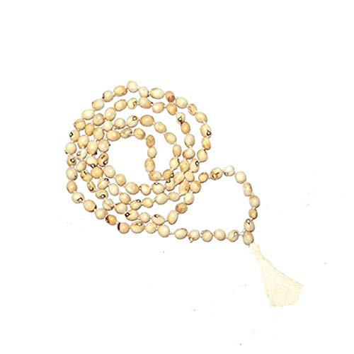 White Gunja Mala Safead Gunja Mala Safed Mala Home Puja 108 Beads