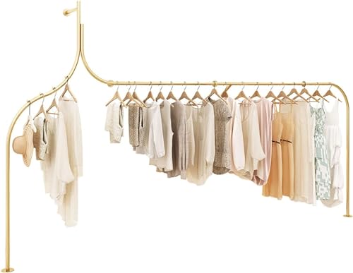 Magasin de vêtements optimisé grâce aux présentoirs muraux métalliques lourds anti-encombrement