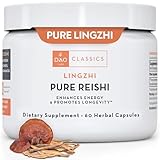 DAO Labs Pure Reishi - Lingzhi Element - 60 Herbal Capsules for Immunity, Sleep, Energy, Longevity & Digestive Wellness - Immunity Supplement