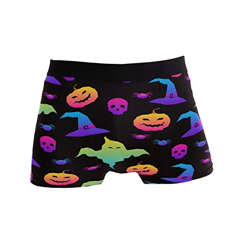 ZZKKO Pig Frog Tiger Lion Mens Boxer Briefs Underwear Breathable Stretch Boxer Trunk with Pouch S-XXL