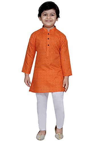 Tathastu Boys Festive Cotton Kurta Set