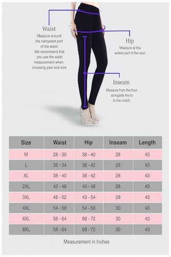 Image of ELAYNA Lycra Stretchable Churidar Leggings for Women's and Girls, White, XL Size, Full Length, Slim Fit