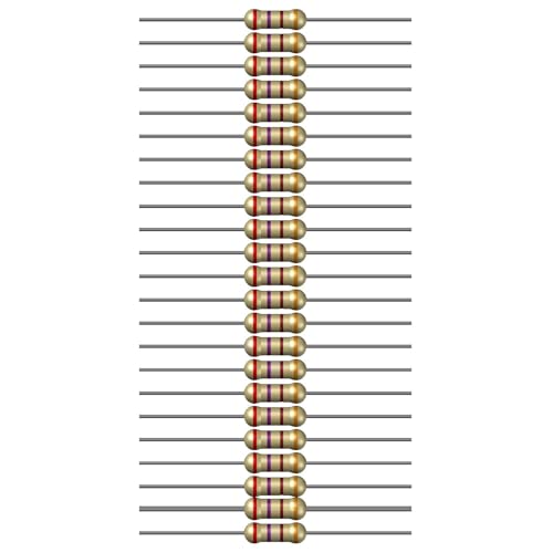 Image of 270 Ohm Resistor 1 /4W 5% Tolerance, Pack of 100 (270 Ohm)
