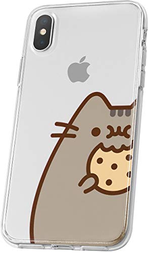 LA COQUERIE Coque Chat avec Gateau Wiko Darkmoon Silicone Transparent Originale à Motif. Etui de protéction pour téléphone