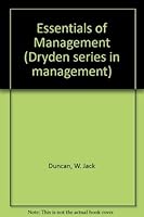 Essentials of management (Dryden series in management) 0030398266 Book Cover