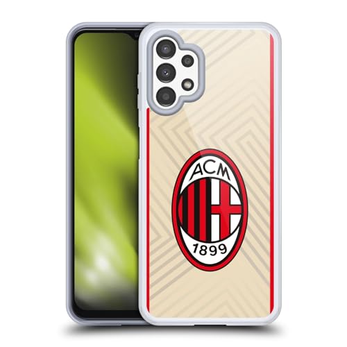 Funda Samsung Galaxy A13 para Diario Carcasa Gel AC Milan Kit de Visita