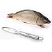Fish Scale scraper - ALISKID 304 Stainless Steel Fish Scale scraper Remover Peeler - Fish Scale Brush Fast Cleaner Brush