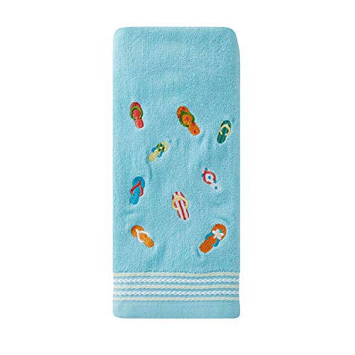 Skl Home By Saturday Knight Ltd. Flips & Flops 2 Pc Hand Towel Set, Blue #TOP1